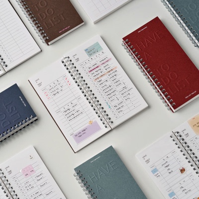 韩国正品shy monster 待办事项记录册时间轴备忘记事本TO DO LIST