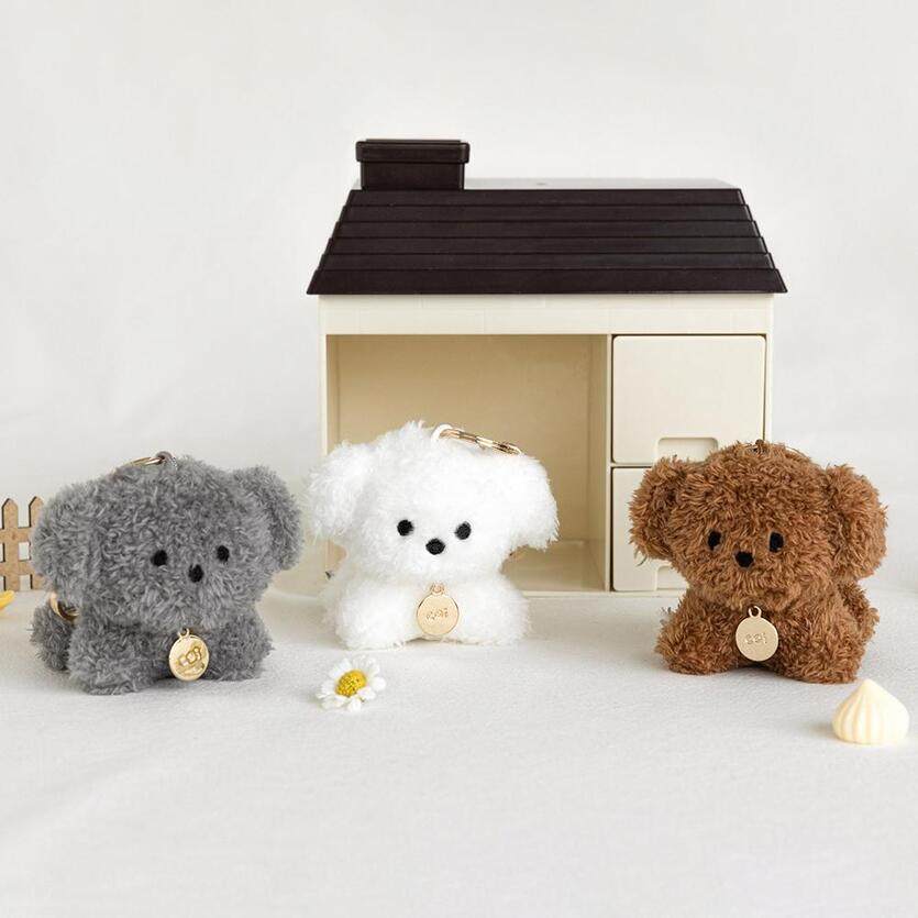 韩国正品livework可爱毛绒狗狗玩偶钥匙扣AirPods挂件ins风包配饰,服饰配件/皮带/帽子/围巾,包挂件,淘宝优惠券,粉丝福利购,淘宝优惠卷