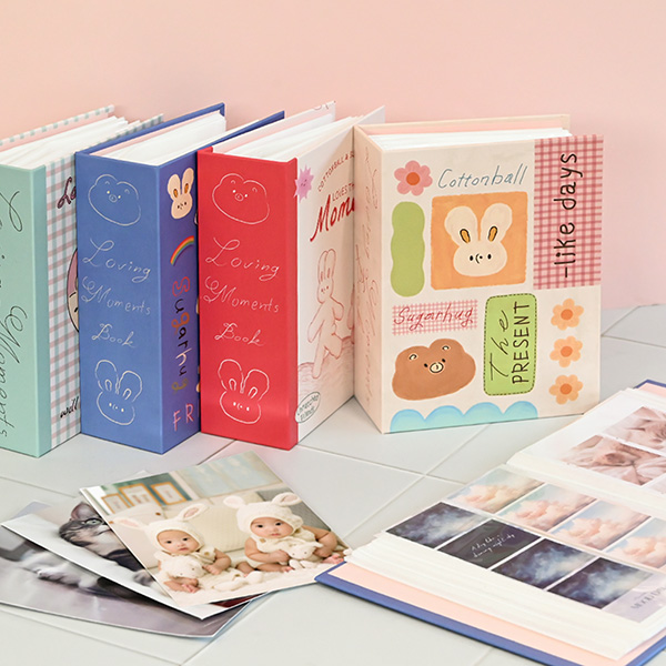 韩国正品monolike 好朋友100张4x6插入式相册照片6寸插袋收纳相簿