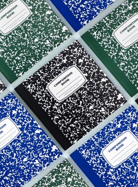 韩国正品Lucalab 方形网格线条点格笔记本记事本composition book