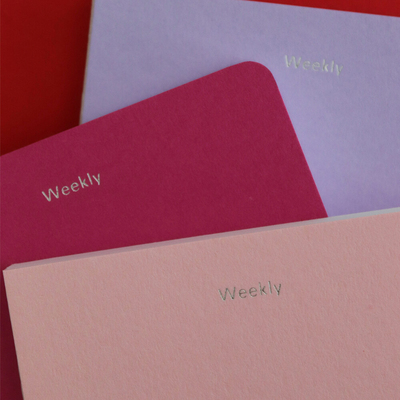 韩国正品Malgrecela 周计划手拿笔记本备忘记事本notebook Weekly