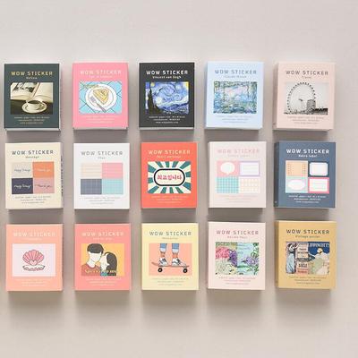 monolike手帐纸质装饰贴纸包66张
