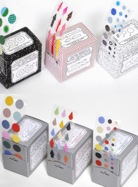 韩国代购flagg 美纹花纹手帐日记装饰贴纸胶带ROLL MASKING LABEL