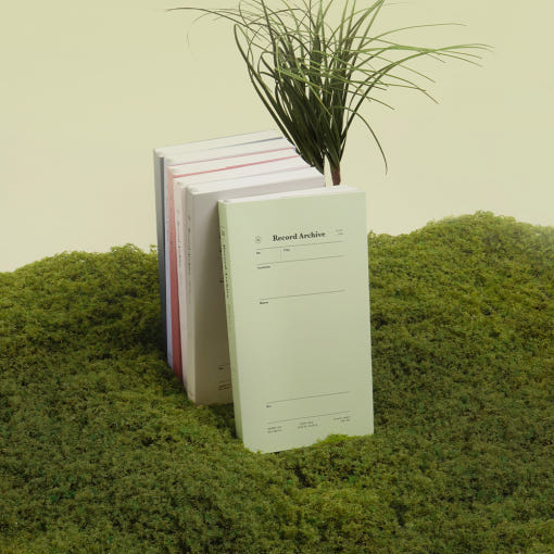 韩国正品Lucalab 2026年记录档案便携手账笔记日记本周计划网格本