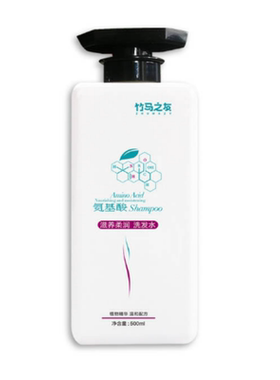 竹马之友氨基酸滋养柔润洗发水无硅油天然植物修护清爽控油包邮