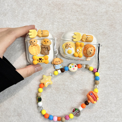 鸡腿小狗适用荣耀蓝牙耳机保护套