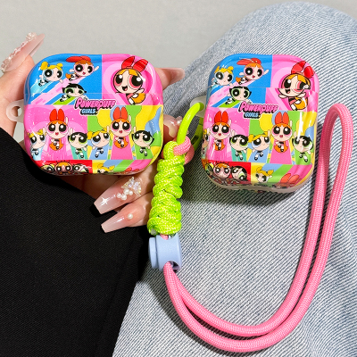 飞天小女警适用苹果蓝牙耳机壳