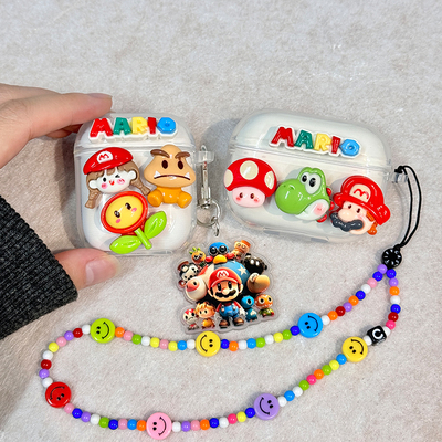 马里奥适用索尼蓝牙耳机保护套