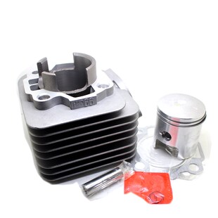 适用于济南轻骑铃木100套缸AG100气缸活塞大鼓100摩托车套缸总成