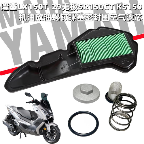 隆鑫LX150T-29无极SR150GTKS滤芯