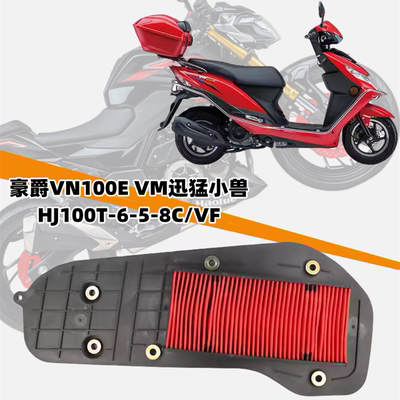 豪爵HJ100T-6-5-8C空气滤芯