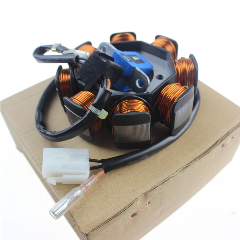 摩托车丽彩磁电机线圈转子定子