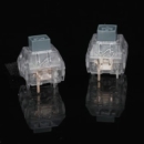 Rog冰雹灰轴配件到手拆 ROG夜魔拆机冰爆灰NX轴体200颗 原装 正品