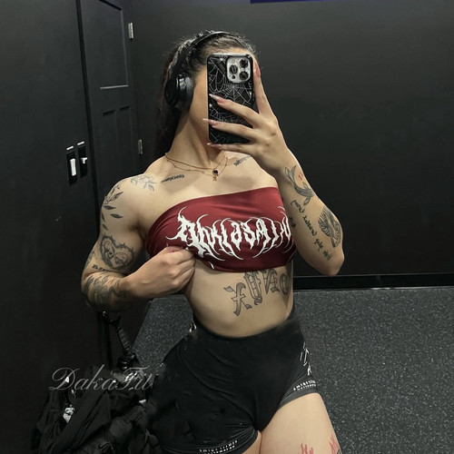 DakaFit Civilregime健身瑜伽抹胸内衣女防滑条运动防震健身背心