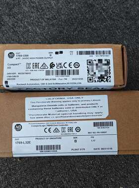 (议价)1769-OB8  1769-L32E  链接，可