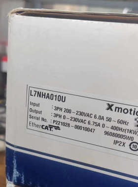 LS产电 L7NHA010U 伺服驱动器 1K议价