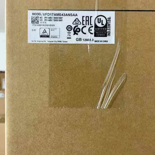 台达变频器，VFD17AMS43ANSAA，7.5议价