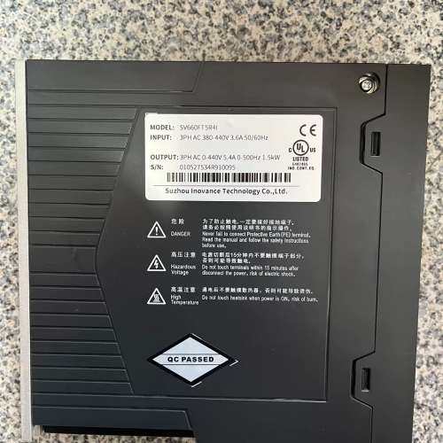 (议价)汇川驱动器SV660FT5R4I  ， 插头