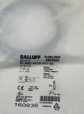 巴鲁夫BES00CPBES M08EF-NSC20B议价