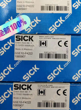 SICK西克对射型光电传感器GSE10-P4222号议价