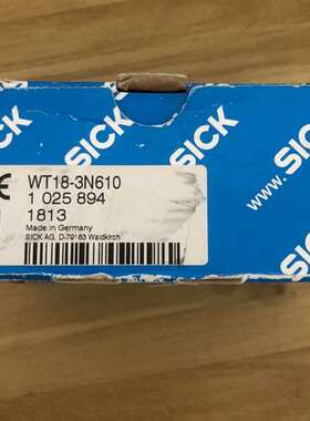 SICK西克光电开关 WT18-3N610 议价
