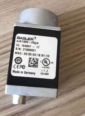 巴斯勒acA1600-20gm工业，巴斯勒BALSER工议价