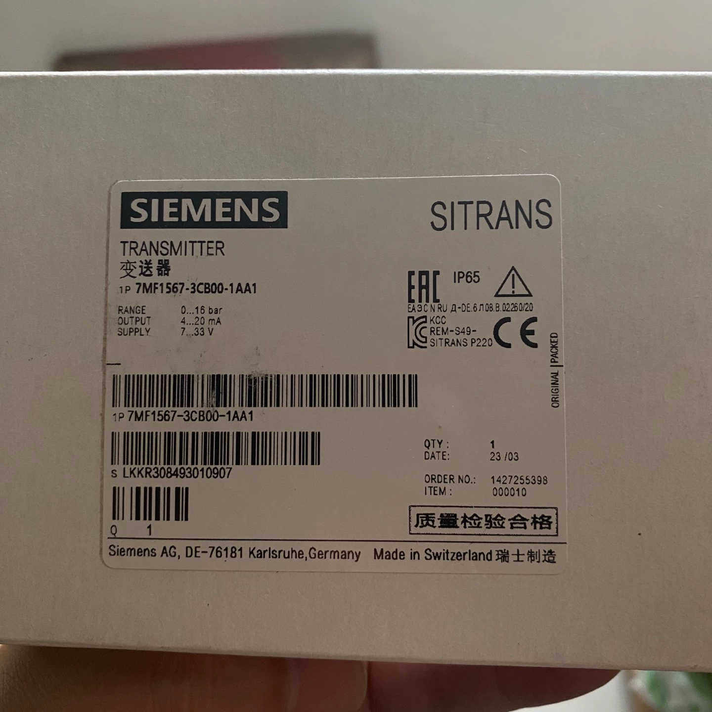 7MF1567-3CB00-1AA1议价