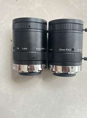 (议价)海康MVL-LF5040M-F工业镜头，镜片通透，无磨损，图