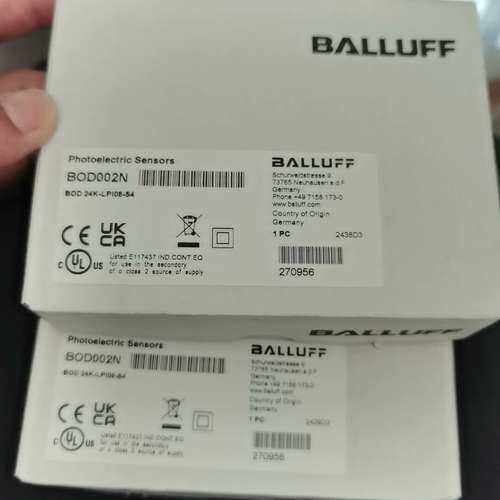 巴鲁夫 BOD002N 激光传感器光电开关 B议价