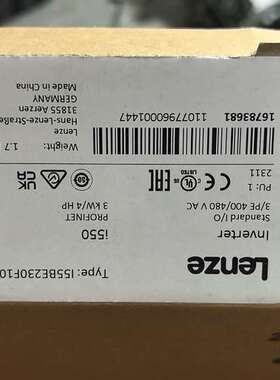 (议价)伦茨I550变频器  I55BE230    3KW4KW