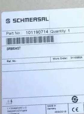 施迈赛SCHMERSAL安全继电器SRB504ST-24V，议价