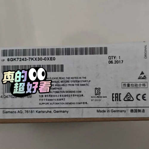 6GK7243-7KX30-0XE0 通信处理器 CP 12议价