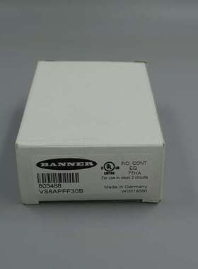 BANNER邦纳VS8APFF30B光电开关传感议价