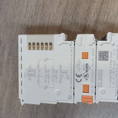 倍福BECKHOFF模块EL3052，2路模拟输入，单端，支议价