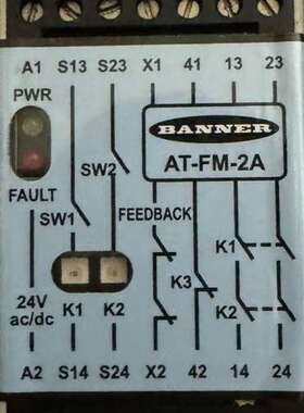 ABANNER  邦纳安全继电器AT-FM-2A议价