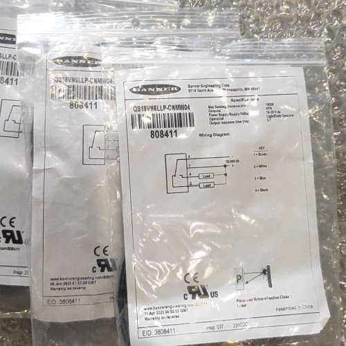 邦纳Banner传感器，QS18VN6LLP-CNM议价