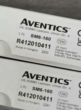 AVENTICS安沃驰R412010411磁性开议价