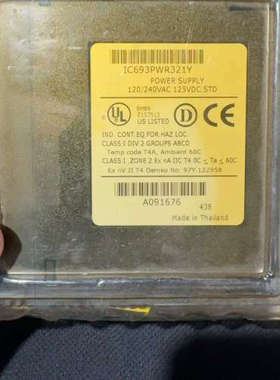 GE工业电源模块 IC693PWR321议价