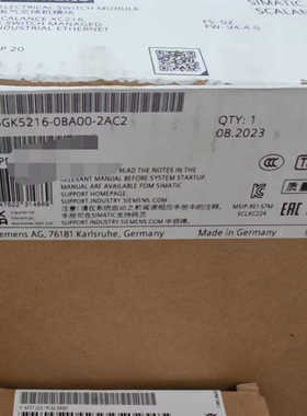 6GK5216-0BA00-2AC2仅开封，议价
