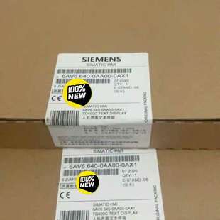 0AX1 0AA00 6AV6640 TD400C文本 议价