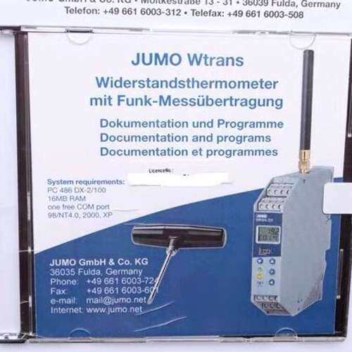Jumo 00488887 久茂无线温度传感器设置模块议价