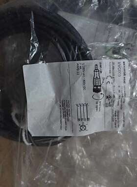 IFM易福门EVC003插母头M12线缆10米议价