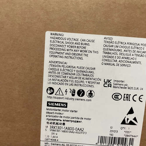 3RK1301-1AB00-0AA2  DS1-X 用于 E议价