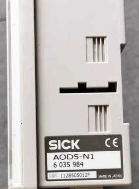 AOD5-N1 6035984 SICK西克 位移传感器控制议价