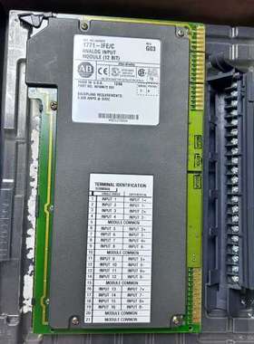1771-IFEC，AB罗克韦尔模拟输入模块，12位，议价