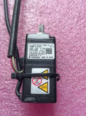安川伺服电机SGMMV-A1A2AA1，10W功率，200V议价
