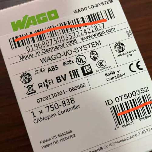 (议价)WAGO万可模块750-838，议价