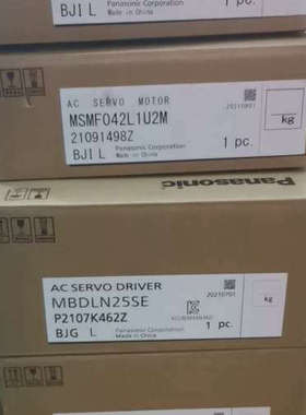 A6伺服驱动MBDLN25SE+MSMF04L1U2M全议价
