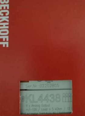 (议价)倍福KL4438模块，！