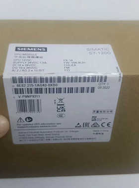 6ES7215-1AG40-0XB0  议价